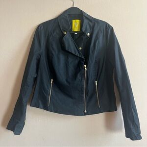 Vaute Couture Black Leather Jacket